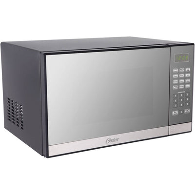 Oster 1.3 Cu. ft. Stainless Steel with Mirror Finish Microwave Oven with Grill**New,used very few times**