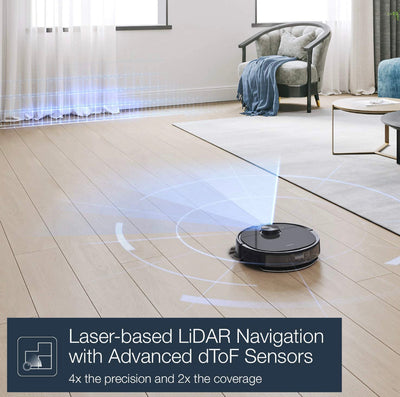 ECOVACS DEEBOOT N8+ All-In-One Robot Cleaner And Mop with Auto-Empty Station (new in the box)