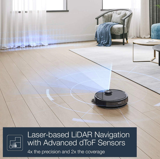 ECOVACS DEEBOOT N8+ All-In-One Robot Cleaner And Mop with Auto-Empty Station (new in the box)