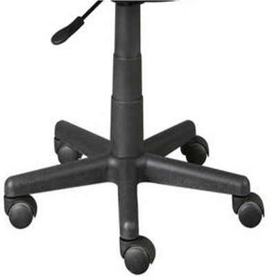 Urban Shop Task Chair with Adjustable Height & Swivel, 225 lb. Capacity, Blue Print- NEW (small stain on seat)