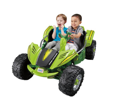 Power Wheels Dune Racer Extreme Green 12V Ride On Vehicle- NEW IN BOX!!!!
