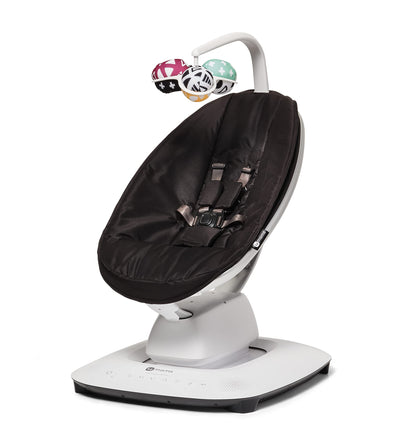 4moms MamaRoo Multi-Motion Baby Swing, Bluetooth Baby Swing with 5 Unique Motions, Black**New in box**