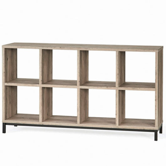 Better Homes & Gardens 8-Cube Organizer with Metal Base, Rustic Gray**New in Box**