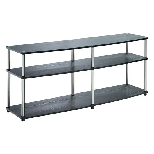 Convenience Concepts Designs2Go 3 Tier 65 inch TV Stand, Black**New in box**