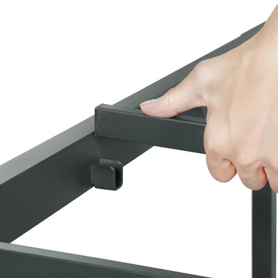 GranRest 14'' Dura Metal Bed Frame with Non-Slip Feature,Queen**New in box**