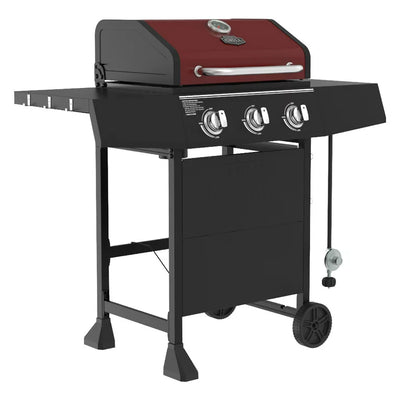 Expert Grill 3 Burner Propane Gas Grill in Red**New in Box**