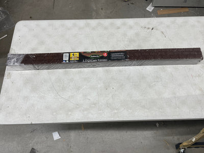 Rubberific 4-ft Brown Rubber Landscape Edging Section, 2-Pack (8 Total ft)**New**