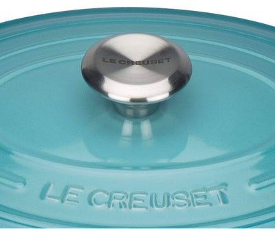 Le Creuset Enameled Cast Iron Signature Braiser, 5 qt. , Caribbean!! NEW IN BOX!!