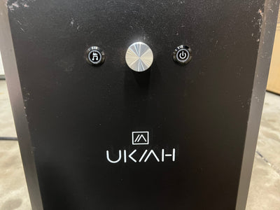 REDUCED!!! Ukiah Note Portable Audio Propane FirePit with Beat to Music Technology!! NEW OUT OF BOX, TESTED WORKS GREAT(HAS SCRATCHES FROM SHIPPING)!!