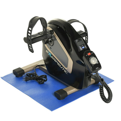 Exerpeutic 2000M Motorized Electric Legs and Arms Pedal Exerciser Mini Exercise Bike- new in box
