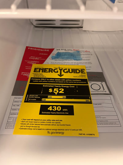 Frigidaire 20.5-cu ft Top-Freezer Refrigerator (White)!  -Brand new out of the box