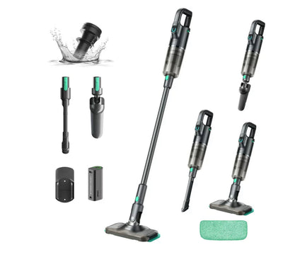 Litheli 6-In-1 Cordless Vacuum Cleaner with 4Ah Battery, Gray- BRAND NEW IN BOX!!!!