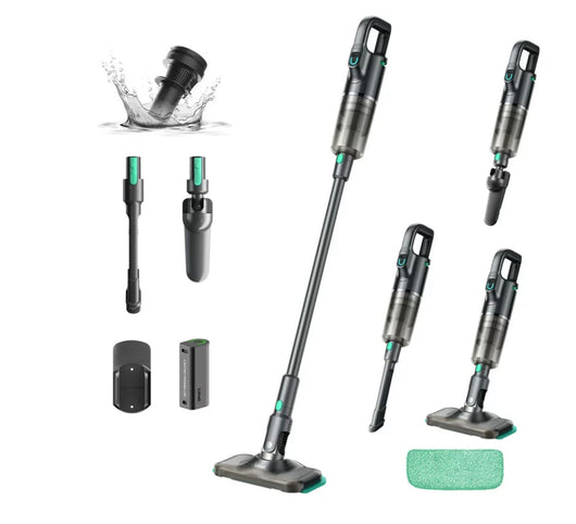 Litheli 6-In-1 Cordless Vacuum Cleaner with 4Ah Battery, Gray- BRAND NEW IN BOX!!!!