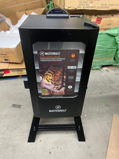 Masterbuilt MB20070421 30-inch Digital Electric Smoker, Black- NEW AND ASSEMBLED!!!! (Minor dent from shipping)