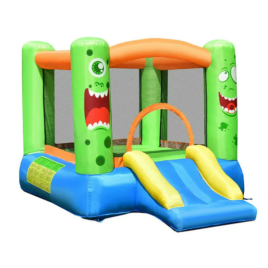 Costway Kids Playing Inflatable Bounce House Jumping Castle Game Fun Slider 480W Blower!  -Brand new in the box