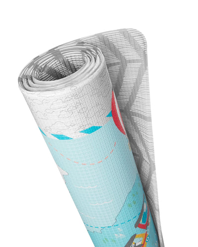 Doubleplay Reversible Playmat, Little Travelers- new in box