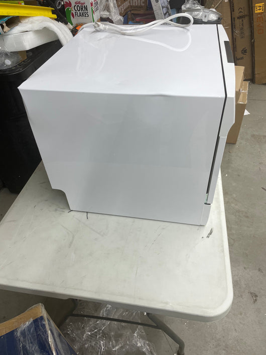 COMFEE’ Countertop Dishwasher, Energy Star Portable Dishwasher, 6 Place Settings, Mini Dishwasher with 8 Washing Programs, Speed, Baby-Care, ECO& Glass, Dish Washer for Dorm, RV& Apartment, White**New, slighty used**