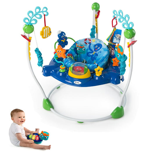 Baby Einstein Neptune's Ocean Discovery Activity Jumper, Ages 6 months +- new in box