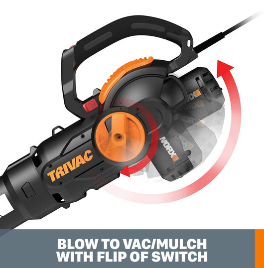 WORX 12 Amp TRIVAC 3-in-1 Electric Leaf Blower/Mulcher/Yard Vacuum- NEW IN BOX!!!!