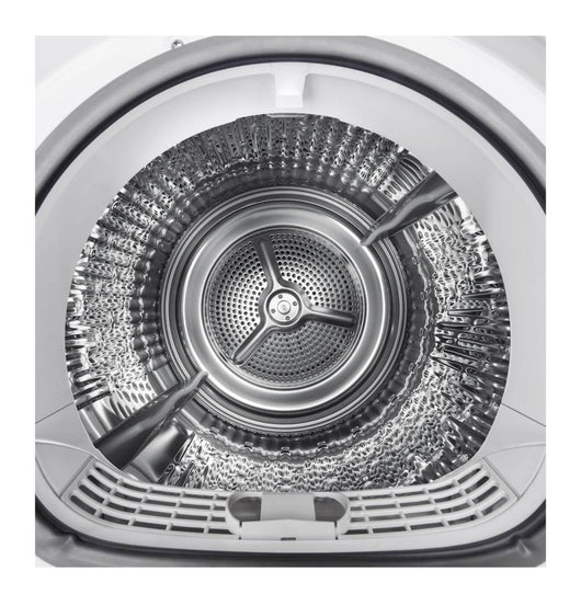 GE - 4.3 Cu. Ft. 14-Cycle Electric Dryer - White!  -Brand new out of the box (Does have a very small indent on bottom left corner, photos shown)