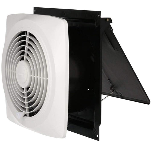 Broan-NuTone 506 Chain-Operated, Through-the-Wall Ventilation Fan White Cover, 430 CFM, 7.5 Sones, 10"**New in box**