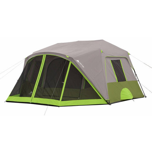Ozark Trail 9 Person 2 Room Instant Cabin Tent with Screen Room**New in Box**