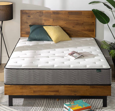 ZINUS 10 Inch Support Plus Pocket Spring Hybrid Mattress, Firm Feel, Queen- NEW IN BOX!!!