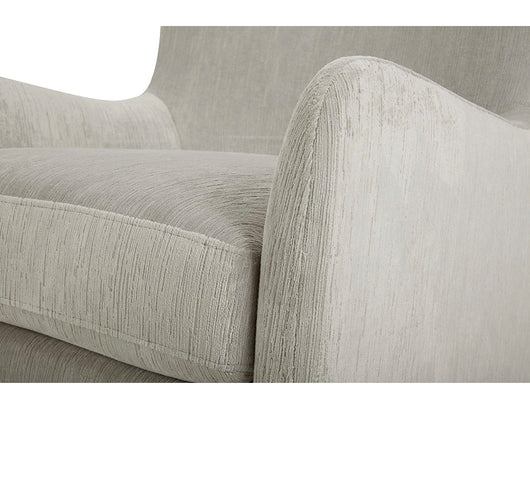 Stone & Beam Kingsepp Upholstered Glider, 30.7"W, Navarro Oyster  brand new