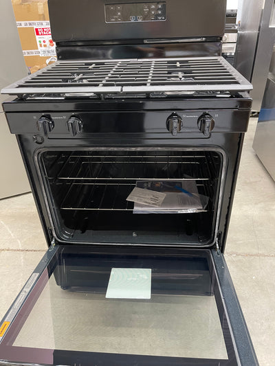 Whirlpool 30-in 4 Burners 5.1-cu ft Freestanding Gas Range (Black)- new