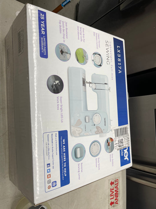 Brother Mechanical Sewing Machine LX3817A     missing owners manual