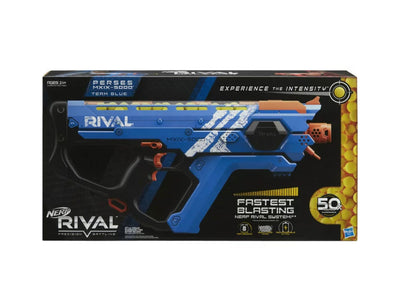 Perses MXIX-5000 Nerf Rival Motorized Blaster (Blue)- NEW IN BOX!!!!