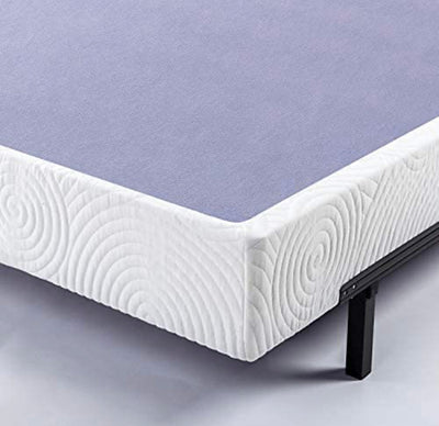ZINUS Metal Box Spring with Wood Slats /7.5 Inch Mattress Foundation / Sturdy Steel Structure / Easy Assembly, Queen- NEW IN BOX!!!