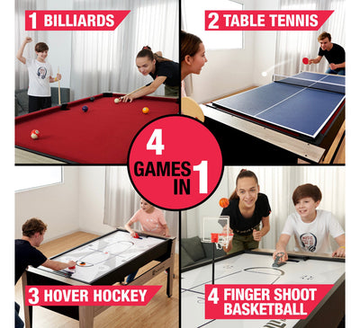 MD Sports Glendale 72" 4-in-1 Swivel Combo Game Table (new in the box)