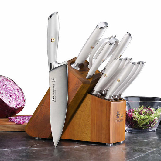 Cangshan L Series 12-Piece German Steel Forged Knife Set (in the box but has minor scratches)