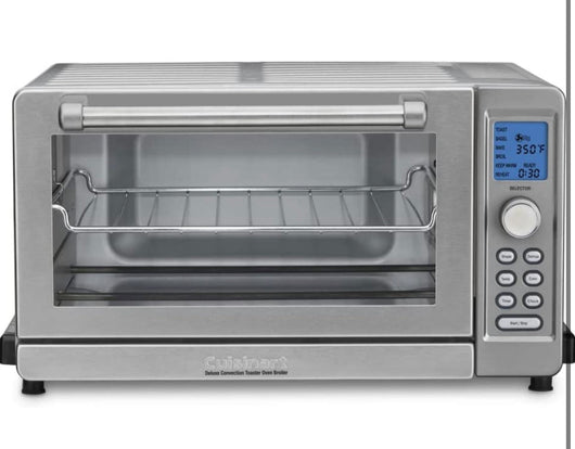 Cuisinart TOB-135N Deluxe Convection Toaster Oven Broiler, Brushed Stainless**new in box**