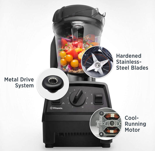 Vitamix Explorian Blender, Professional-Grade, 64 oz. Low-Profile Container, Black - NEW IN BOX!!!