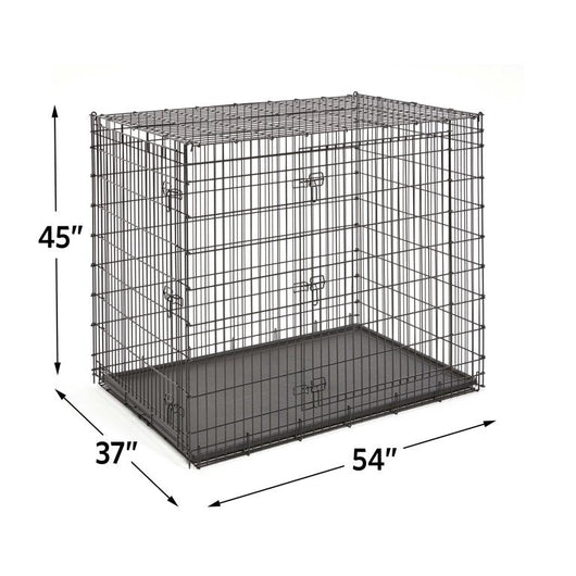 MidWest Homes For Pets XX-Large Double Door Wire Dog Crate, 54"**New in Box**