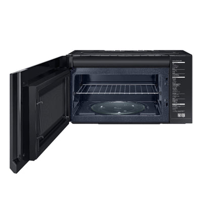 Samsung - 2.1 Cu. Ft. Over-the-Range Microwave with Sensor Cook - Stainless steel**Dented from shipping**