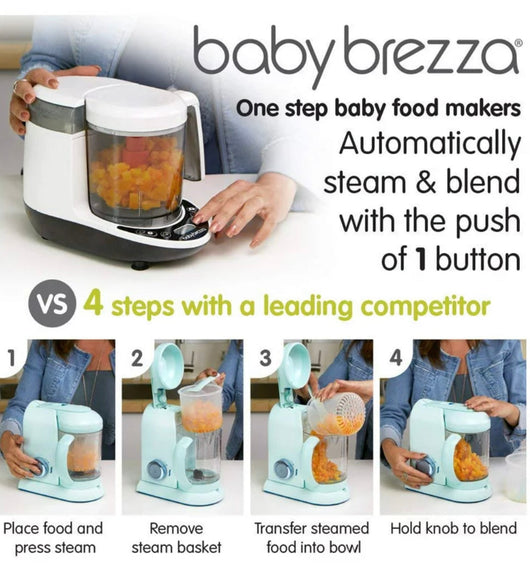 Baby Brezza Deluxe 2-in-1 Baby Food Maker