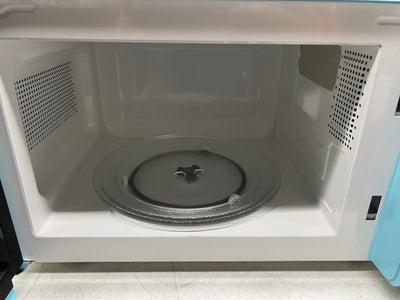 Galanz 0.7 Cu. ft. Retro Countertop Microwave Oven, 700 Watts, Blue- Lightly Used, Very Clean!!!!