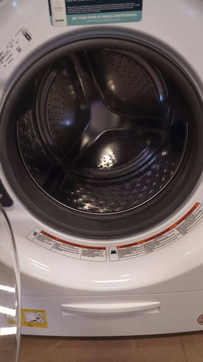 Whirlpool 4.5-cu ft Closet-Depth High-Efficiency Front Load Washer with Load and Go Dispenser - White USED - TESTED & WORKS GREAT!
