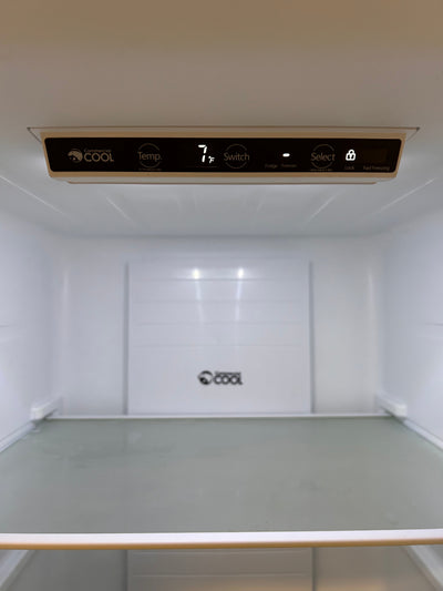 Commercial Cool CCUG108W Vertical Convertible Freezer or Refrigerator!  -Brand new out of the box, but does have two small indents on the door from shipping, photos shown