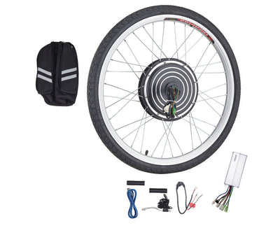 Viribus Electric Bicycle Hub Motor Bike Conversion Kit eBike Front 48V 1000W 26 In.