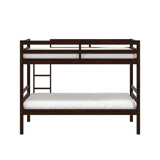 Hillsdale Campbell Wood Twin Over Twin Convertible Bunk Bed, Espresso**New in Box**
