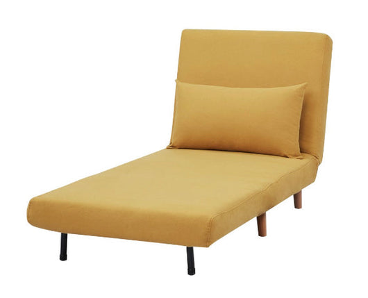 A&D Home Tustin Convertible Chair, Mustard Yellow!! NEW IN BOX!!