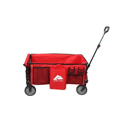 Ozark Trail Utility Wagon With Tailgate & Extension Handle, Red**New in box**