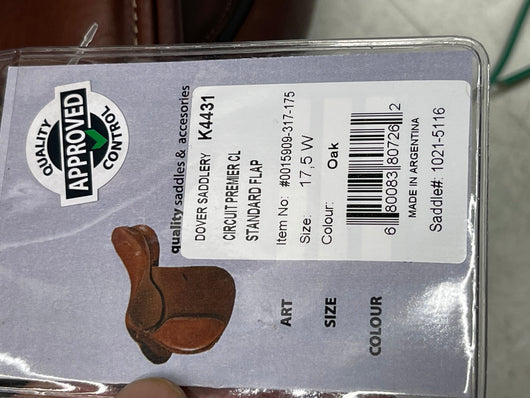 Circuit Premier CL Saddle brand new with cover