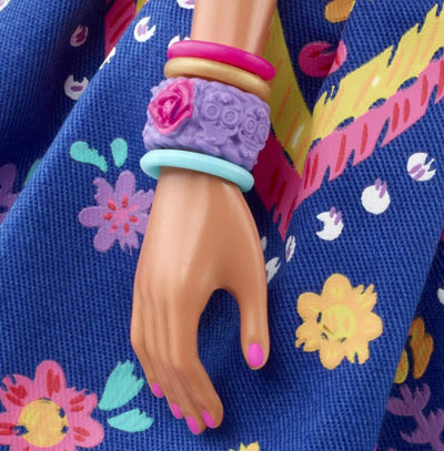 Barbie 2022 Día De Muertos Doll in Ruffled Dress and Calavera Face Paint- NEW IN BOX!!!!