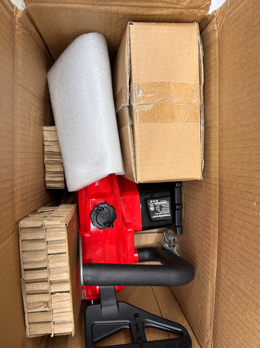 PowerSmart Electric Chainsaw 20V Battery Powered, Cordless Chain Saw With 12 Inch Chain and Bar, 4Ah Battery And Fast Charger Included! (USED ONCE - VERY CLEAN!)  -Used once very clean, photos shown