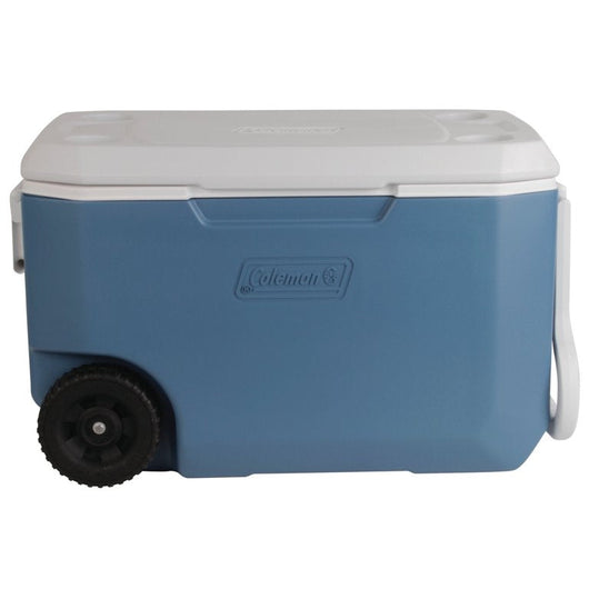 Coleman 62-Quart Xtreme 5-Day Hard Cooler with Wheels, Blue**New**